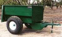 Grave Master I Trailer, 3 yard capacity