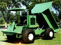 Grave Master II Dump Truck, 4 wheel drive